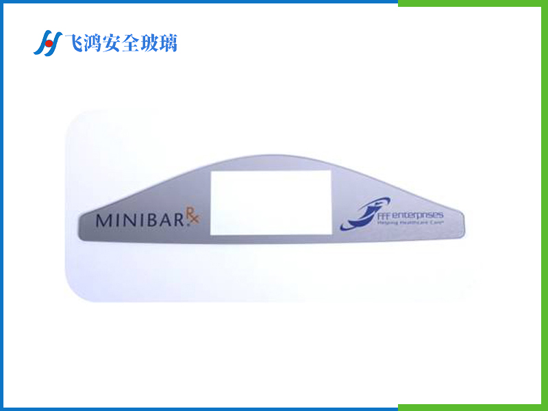 CNC加工异形玻璃控制面板